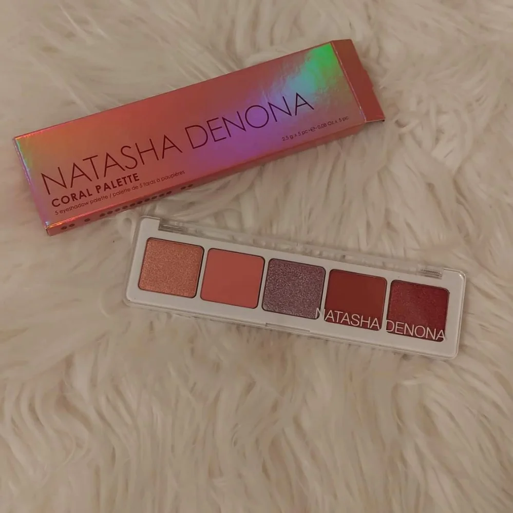 💝FIRM! NWT NATASHA DENONA CORAL EYESHADOW PALETTE